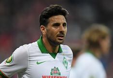 Werder Bremen cae ante Eintracht Frankfurt con Claudio Pizarro por la Bundesliga