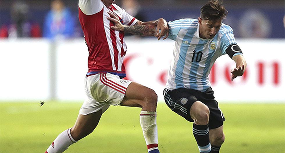 Argentina y Paraguay empataron en el inicio de la Copa América. (Foto: EFE)