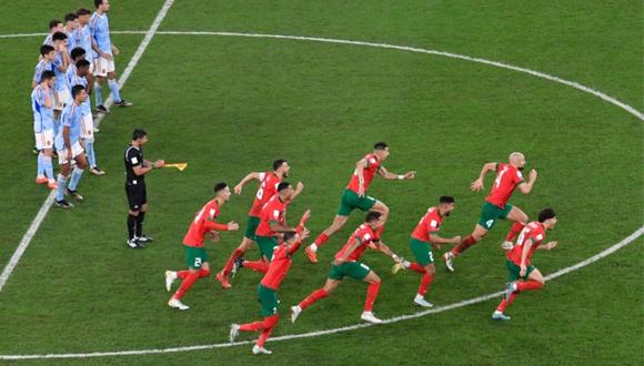 Marruecos clasificó por primera vez en su historia a los cuartos de final de un Mundial. (Foto: Agencias)