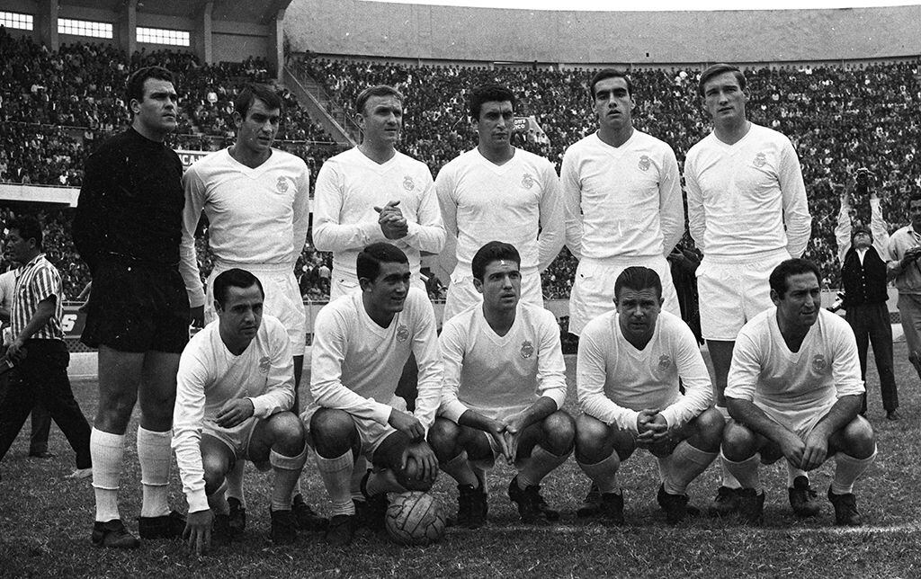 Esta fue la alineación que presentó el Real Madrid en el amistoso disputado en el Estadio Nacional el 22 de agosto de 1965. (Foto: GEC Archivo Histórico)