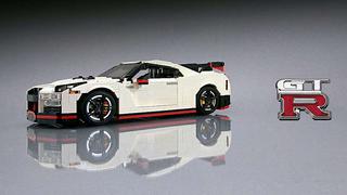 Está hecho de Lego, pero dan ganas de manejarlo: Nissan GT-R Nismo