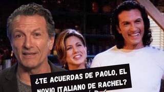 Cosimo Fusco, el actor italiano que improvisó todos sus diálogos y quien dio vida a Paolo en ‘Friends’ 