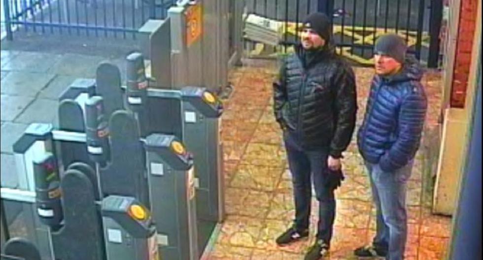 Reino Unido ha tramitado un orden de detención europea contra los sospechosos, identificados como Alexander Petrov y Ruslán Boshírov, y serían arrestados si se hallaran en territorio comunitario. (Foto: EFE)