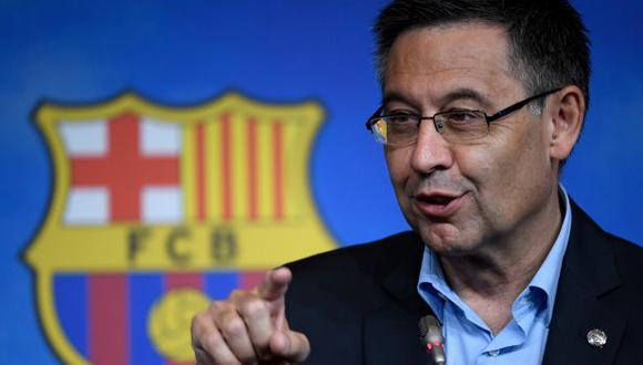 Josep Maria Bartomeu es presidente de FC Barcelona desde mediados del 2015. (Foto: AFP)