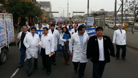 Huelga médica: galenos retomarán medida de fuerza en febrero