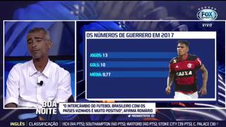 Romario se rinde ante Guerrero: "Es lo que el fútbol necesita"