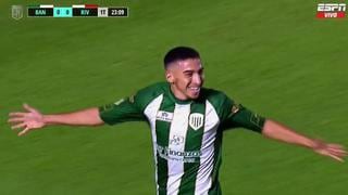 Perales anotó el 1-0 en favor de Banfield vs. River Plate tras un error de Armani| VIDEO