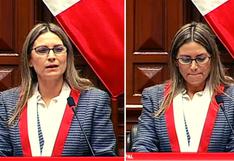 María del Carmen Alva se emociona en primer discurso como presidenta del Congreso