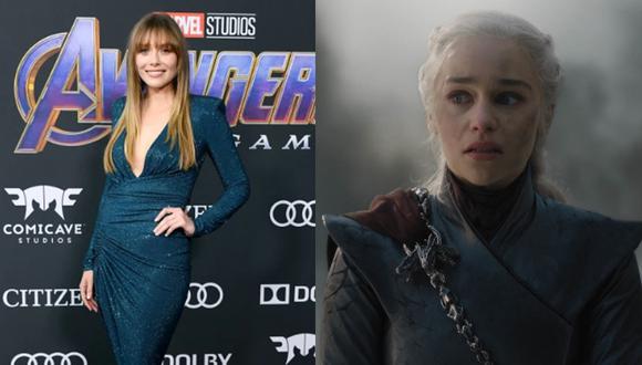 En una entrevista con People, Elizabeth Olsen contó que hizo una audición para interpretar a Daenerys, el cual es interpretado por Emilia Clarke. (Foto: Getty Images/HBO).