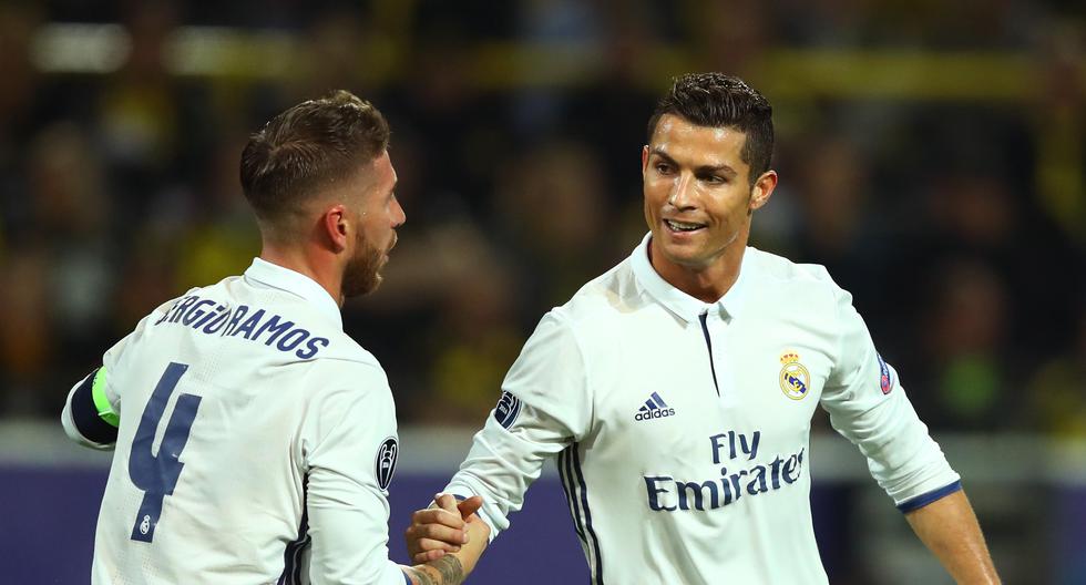 Sergio Ramos tomó la palabra tras el doblete de Cristiano Ronaldo con el Real Madrid. (Foto: Getty Images)