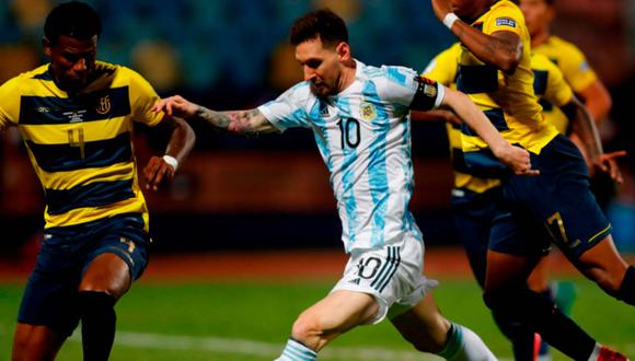 El Canal del Fútbol (ECDF) EN VIVO - Ecuador vs. Argentina 2022 GRATIS | Foto: EFE.