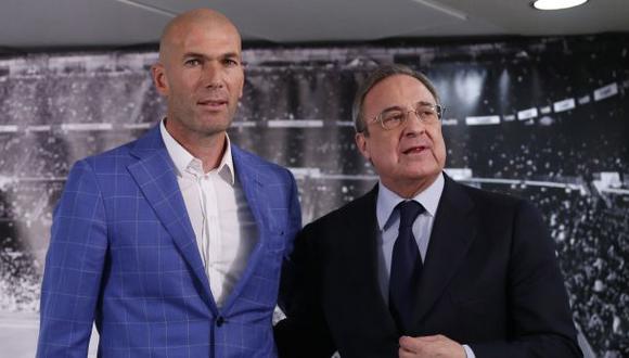La molestia de Florentino Pérez con Zidane por estas decisiones