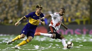 Boca Juniors venció 1-0 a River Plate, pero los millonarios avanzan a la final de la Copa Libertadores en La Bombonera