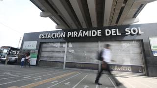 Metro de Lima: Línea 1 aún espera autorización de autoridades para reabrir estación Pirámide del Sol