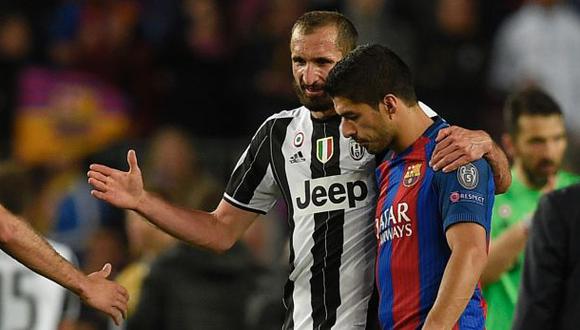 Suárez-Chiellini: la escena que nadie esperaba ver en Camp Nou