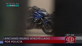 Callao: anciano murió atropellado por policía en motocicleta