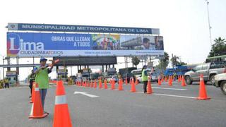 Incremento de peajes en Lima será a condición de obra en próximos años