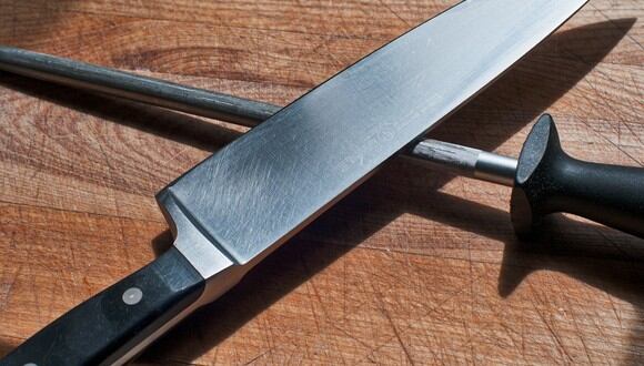 la Mejor CHAIRA para afilar cuchillos de acero