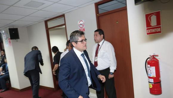 El fiscal Pérez reveló que uno de los fundamentos en los cuales se sostiene el pedido de detención preliminar contra PPK es el pedido para abandonar el país pese a su impedimento de salida. (Foto: Anthony Niño de Guzmán/ GEC)
