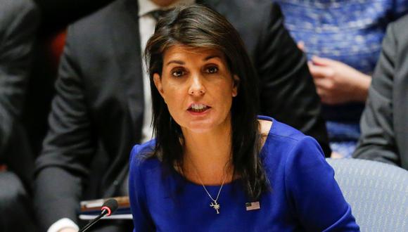 Tropas de Estados Unidos no saldrán de Siria hasta que se cumplan objetivos, según Nikki Haley. (Reuters).