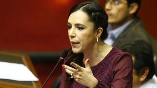 Marisa Glave tras investigación fiscal: “Confío en la justicia”