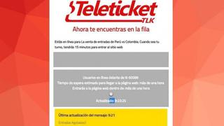 Perú vs. Colombia: Aspec denunció a Teleticket ante Indecopi por venta de entradas