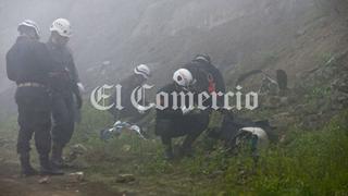 Tres muertos por caída de avioneta en Villa María del Triunfo