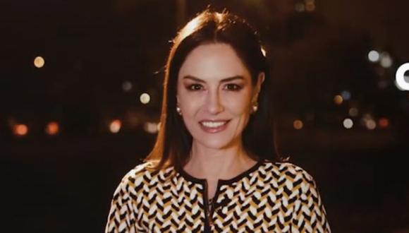 Mávila Huertas fue presentada en ATV como conductora de “Ocurre ahora”. (Foto: Captura de ATV)