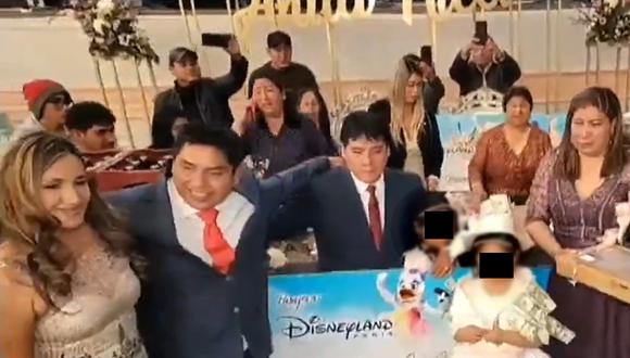 Celebración se volvió viral en redes sociales. (Foto: TV Perú)