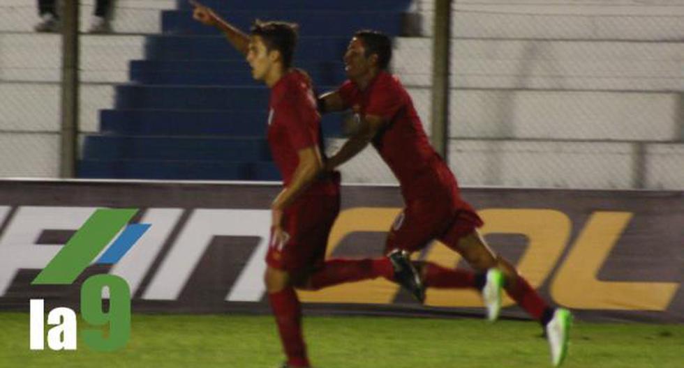 Beto Da Silva dio el gol del triunfo para Perú. (Foto: La Nueve)