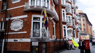 "Qué alivio", dicen los ex vecinos de Assange en Londres | FOTOS