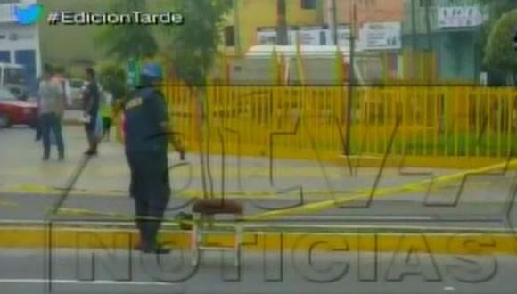 Breña: hallan explosivos artesanales frente a Hospital del Niño