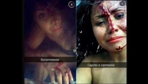 Snapchat: mujer se toma ‘selfies’ tras accidente de carro