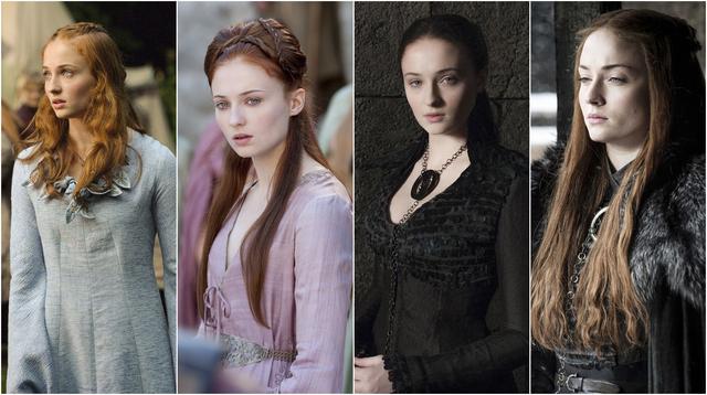 Sansa Stark ha evolucionado desde la primera temporada. (Foto Difusión)