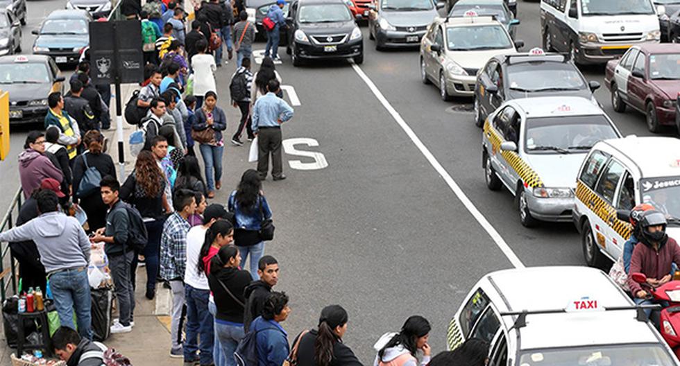Transportistas acatarán un paro de 24 horas en Lima y Callao este jueves 31 de marzo. (Foto: Agencia Andina)