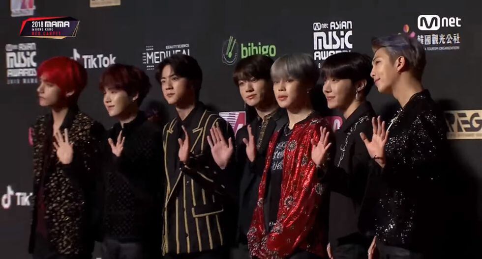 Mama 2018 Bts Y Las Estrellas Del K Pop En La Alfombra Roja De