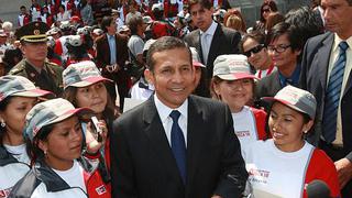 Ollanta Humala despidió a jóvenes de Beca 18 que viajarán al extranjero 