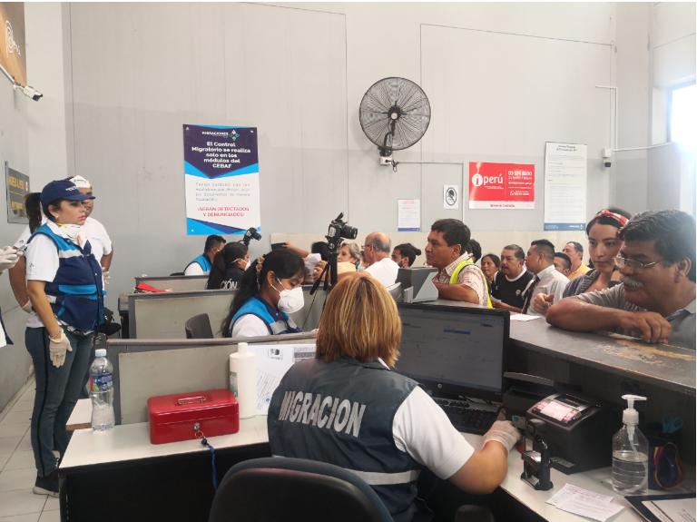 Culminado el Estado de Emergencia, las personas podrán regularizar su situación migratoria. (Foto: Migraciones)