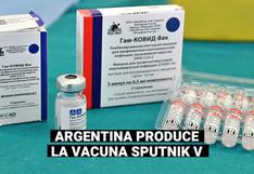 Argentina espera producir 500 millones de dosis de la vacuna rusa Sputnik V en 2022
