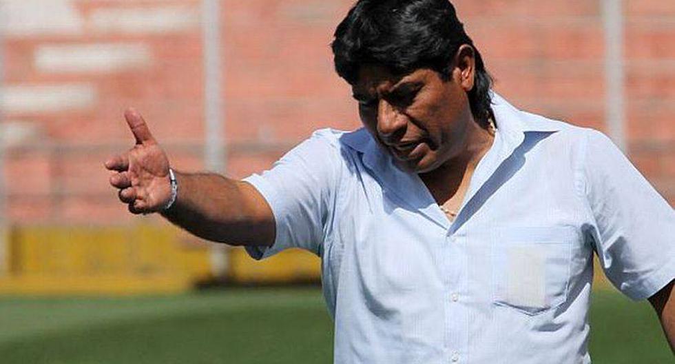 Freddy Garc&iacute;a, entrenador del Real Garcilaso del Cusco.