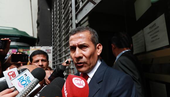 8. Ollanta Humala (11%). El ex presidente es investigado por presunto lavado de dinero para su campaña en el marco del Caso Odebrecht. (Foto: Lino Chipana / El Comercio)