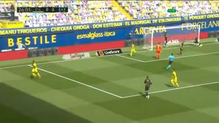 Samuel Chukwueze convirtió el 1-0 para Villarreal ante Barcelona | VIDEO