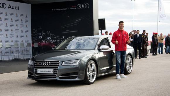 Audi entrego autos a jugadores del Real Madrid