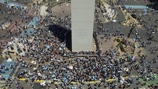 Así se ven las calles más turísticas de Buenos Aires tras el triunfo de Argentina