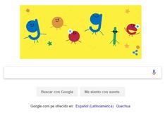 Felices Fiestas: Google presenta doodle en vísperas de Navidad