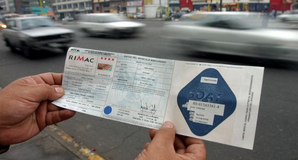 El SOAT electrónico facilitará la adquisición del seguro. (Foto: Andina)