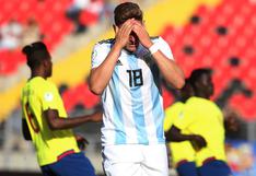 Argentina vs. Ecuador: Albiceleste perdió 1-0 y sigue sin ganar en el Sudamericano Sub 20 | VIDEO