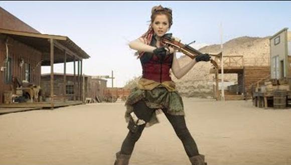 Lindsey Stirling, la violinista más famosa en YouTube [VIDEO]