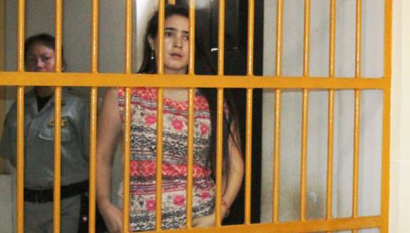 Katiuskha del Castillo reapareció en audiencia judicial
