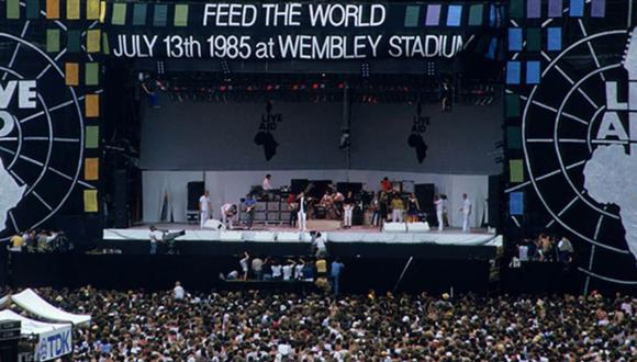 Live Aid, uno de los conciertos más grandes de la historia de la música. (Foto: Live Aid / Instagram)